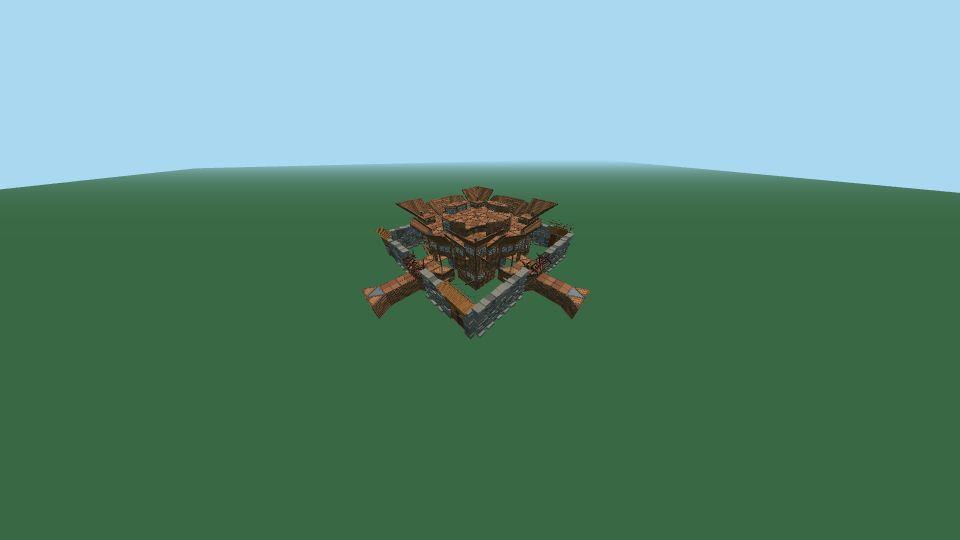3D layout of The Homeless, a Trio Rust base, seen in the planner